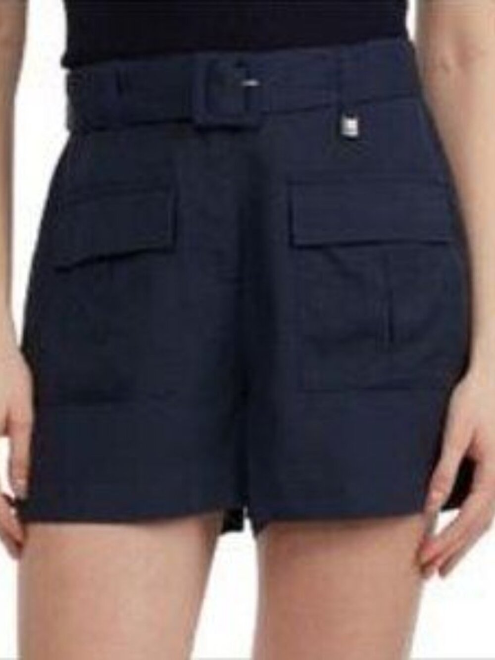 NWT Mexx 100% Lyocell Navy Shorts